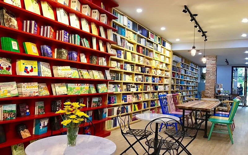 Cà phê sách Biblio được đánh giá là một trong những quán cà phê yên tĩnh và thanh bình nhất ở Đà Nẵng